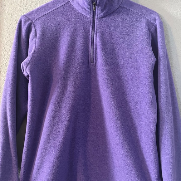Patagonia Fleece Pullover Womens Size Small Quarter Zip Activewear Sweatshirt - Picture 2 of 6